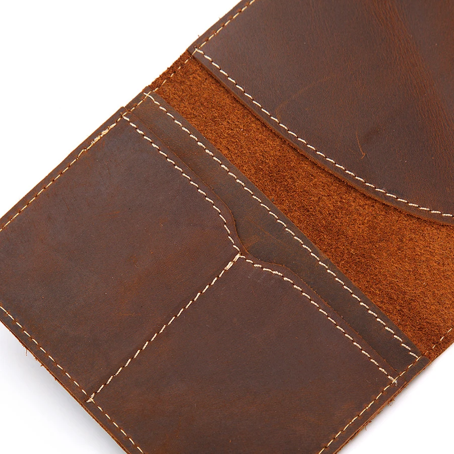 In Stocks Fashion Genuine Leather Passport Holder PassPort Cover Case Travel Wallets passport holder