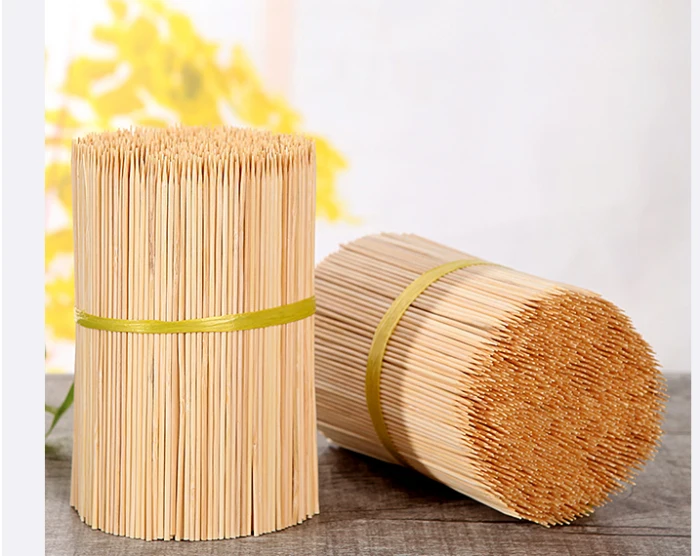 Biodegradable Natural Bamboo Fruit BBQ Barbecue Skewer Bamboo Sticks,wood kebab bbq skewers,bamboo skewer