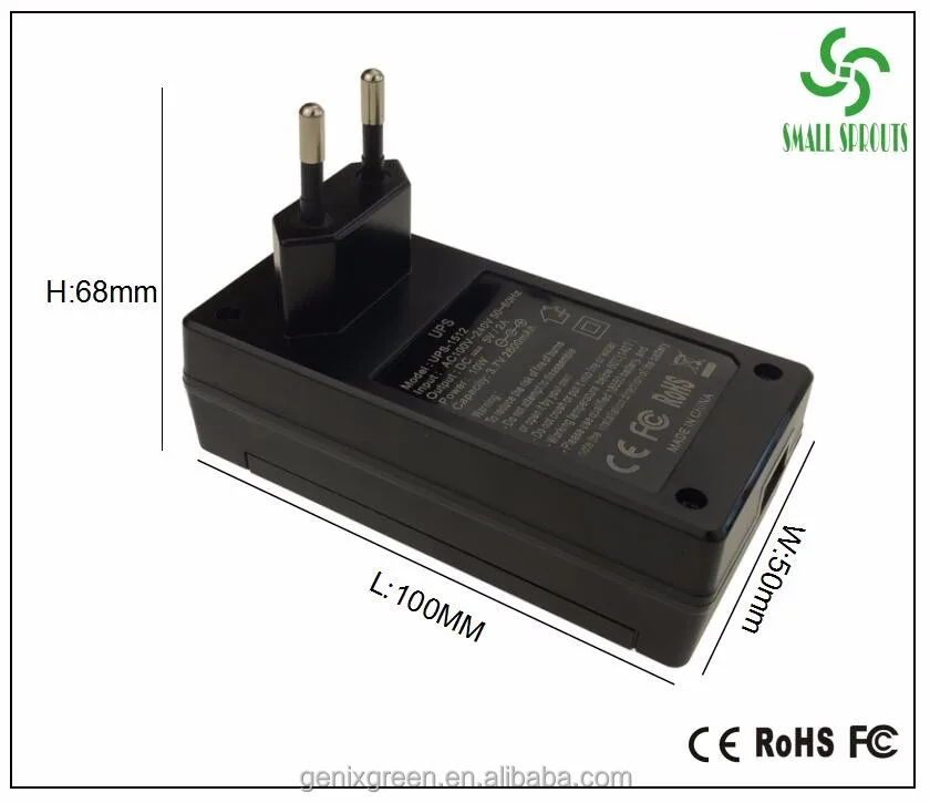 2020 Uninterrupted power supply 12V mini ups dry batteries for ups Security Monitoring mini ups for wifi router