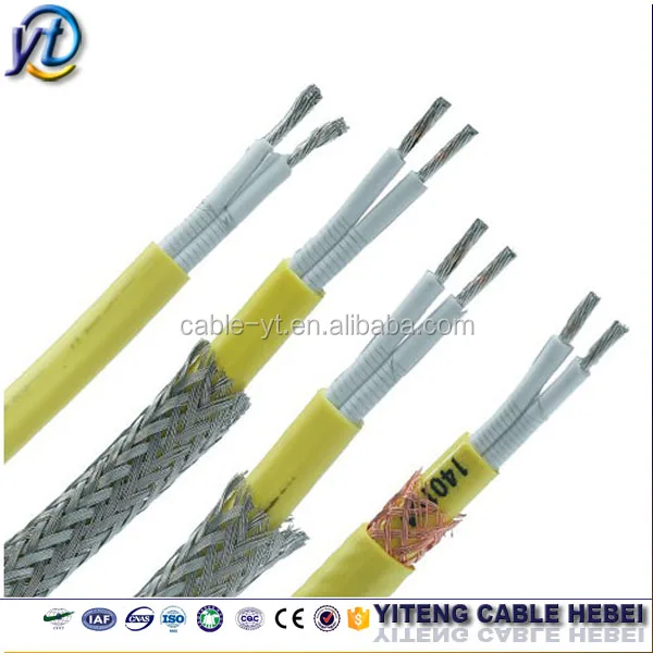 factory wholesale heat tracing cable 15w for driveway gutter roof and pipe