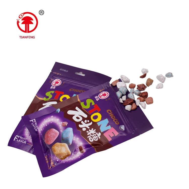 Stone chocolate tianfeng chocolate shaped stone shaped candy chocolate flavors stone rock bag candy
