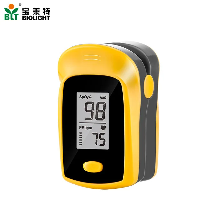 
Blood oxygen measurement with Pulse Oximeter SPO2 and PR 