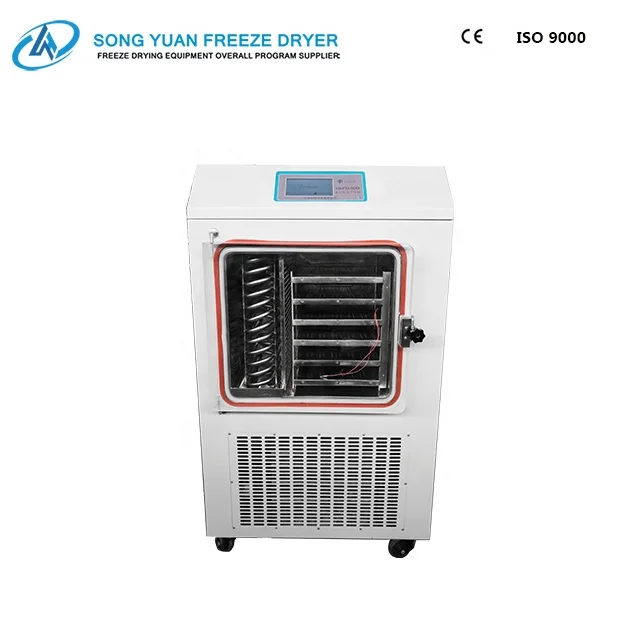 
Pilot freeze dryer china electric heating suitable for fruit food medical/in-situ LGJ-50FD food freeze dryer lyophilizer 