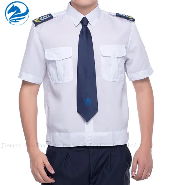
design summer short sleeve security guard uniform 