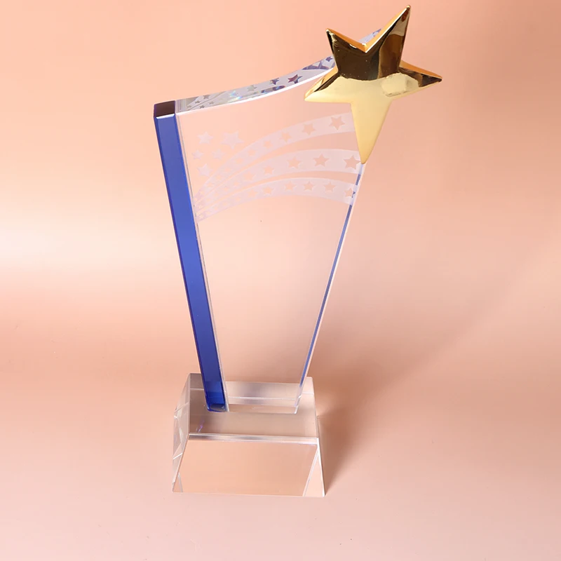 2021 hot selling Crystal Iceberg Trophy/Award/Plaque for Engraving