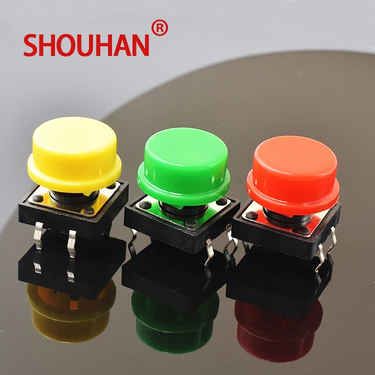 Крышка тактового переключателя, водонепроницаемый переключатель, выбираемый размер и цвет