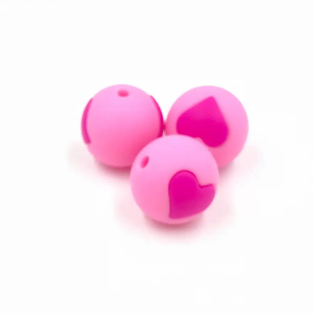 Wholesale DIY Food Grade Silicone Teething Chewing Beads Bulk silicone teething beads For Jewelry