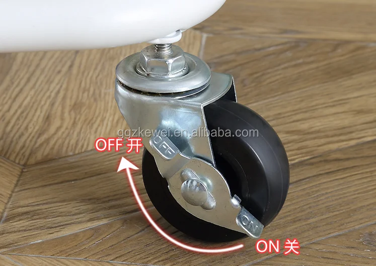 YHN-8473-3 2020 new arrivals strong three-layer metal  storage car holds rack with wheels