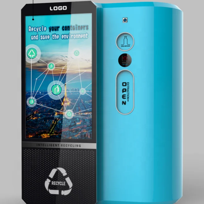 bottle recycle machine with compression , smart and small machines, support customized for other reclcing machines