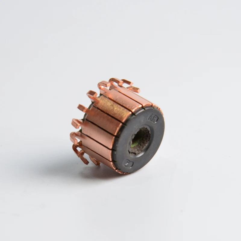 
hook commutator with reinforcement generator rotor and stator 