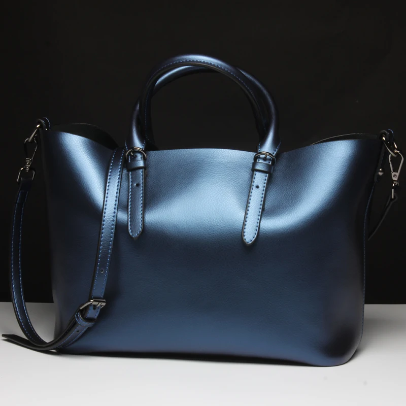 L5032 Wholesale Top Quality New Fashion Genuine Leather Bag for Women Tote Leather Lady Handbag