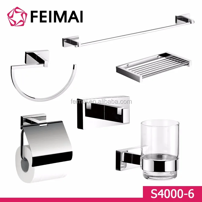 
Name of Toilet Accessories Metal Brass Bath Hardware Sets 