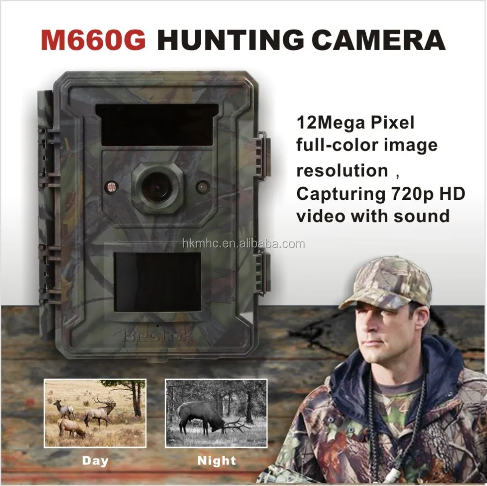 Custom HD Video Hunting Trail Camera OEM ODM Wide Angle Camera Trap