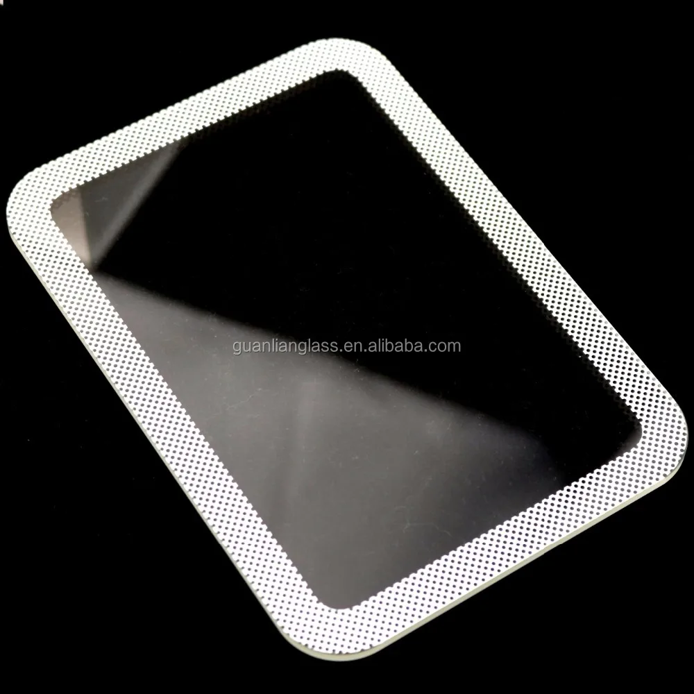 touch screen ultra clear back painted sheet oven tempered glass