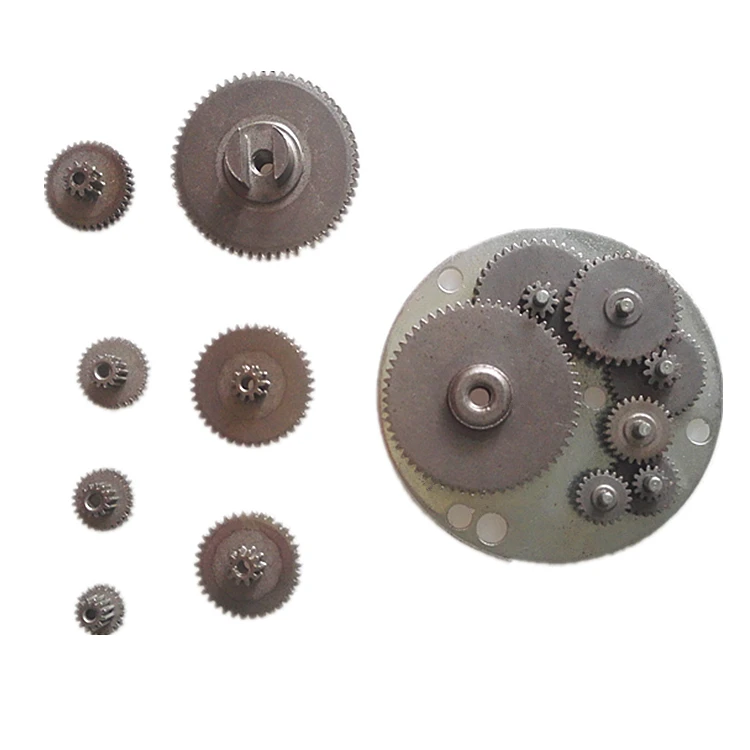 
Ex-factory Price OEM Intelligent Water Meter Valve Actuator Sinter Iron Powder Metallurgy Pinion Gear Set 