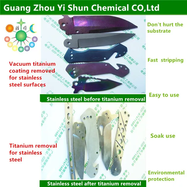 
Titanium stripping agent Nickel agent For non-cyanide environmental stripping agent 