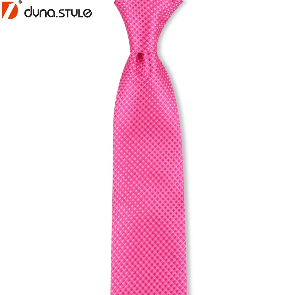 Handmade Polka Dot Burgundy Man Tie Polyester Woven Logo Digital Printing