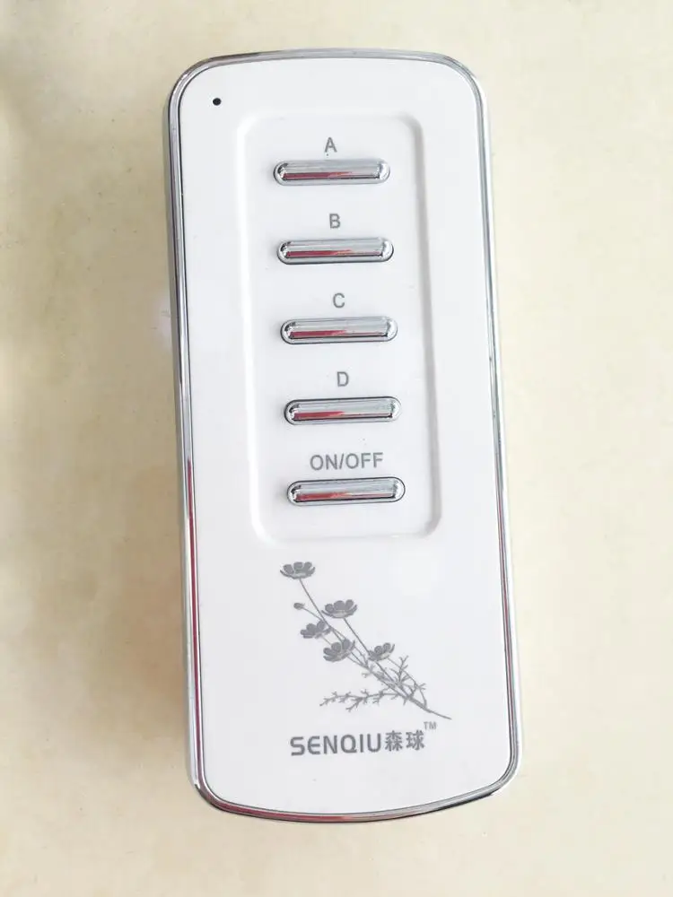 High quality 4 Channels Lighting system Remote Control Switch wireless 220V 4 ways