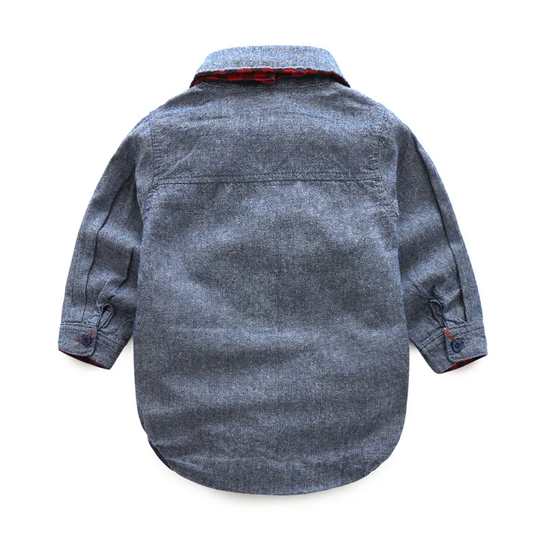 latest pure color stock fashion infant baby bodysuits denim pants hot sale boy suits
