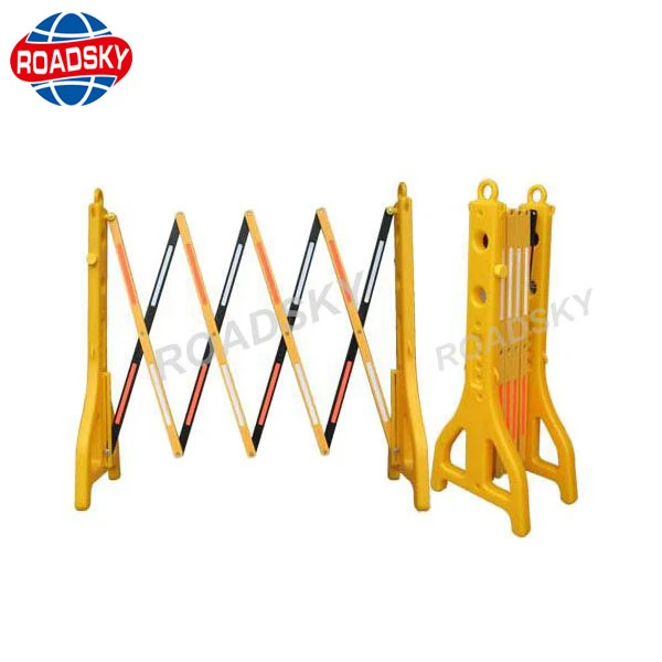 Outdoor Retractable Stand Road Safety Products Traffic Portable Folding Expandable Barrier