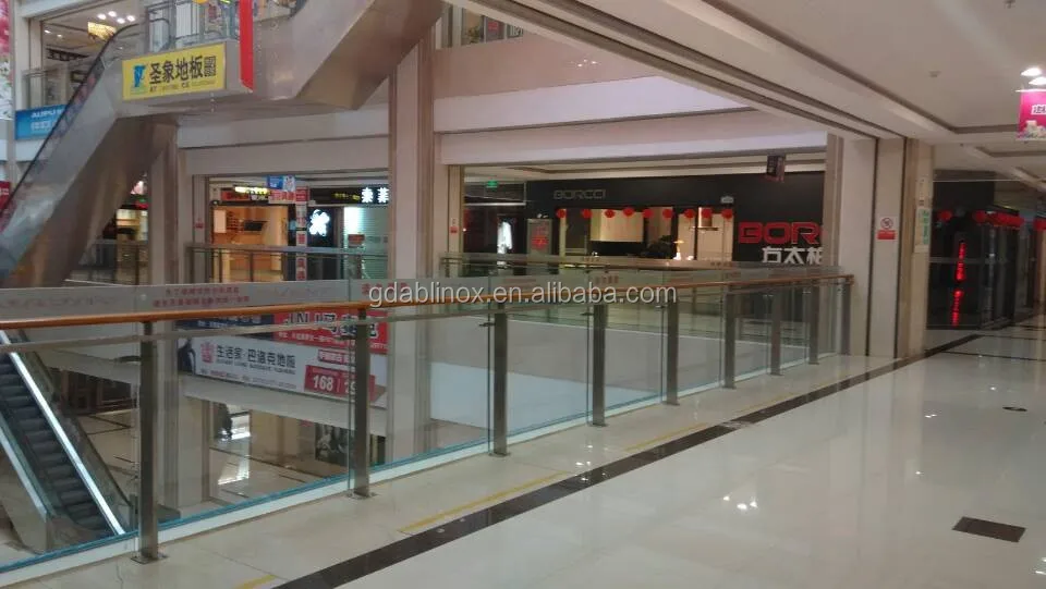 Factory price ABLinox Stainless Steel Balustrade for Glass Railing Balcony Fence Terrace Stair