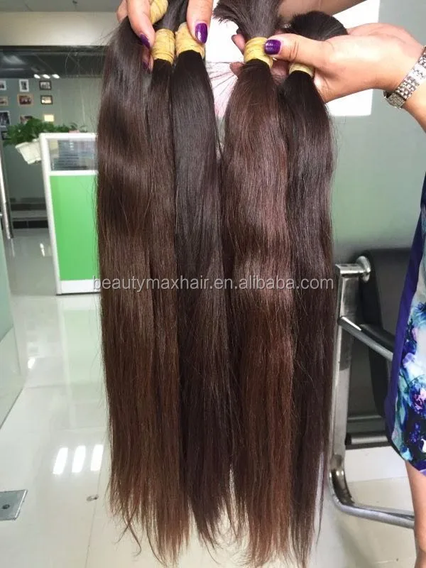 100% large stock length 50cm-70cm indian remy human hair extensions