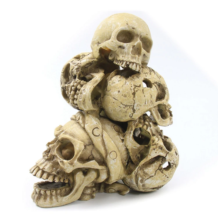 Fish Tank Decorations Aquarium Skull