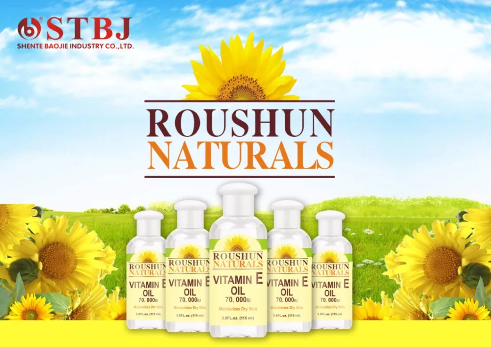 Roushun vitamin e skin massage oil serum