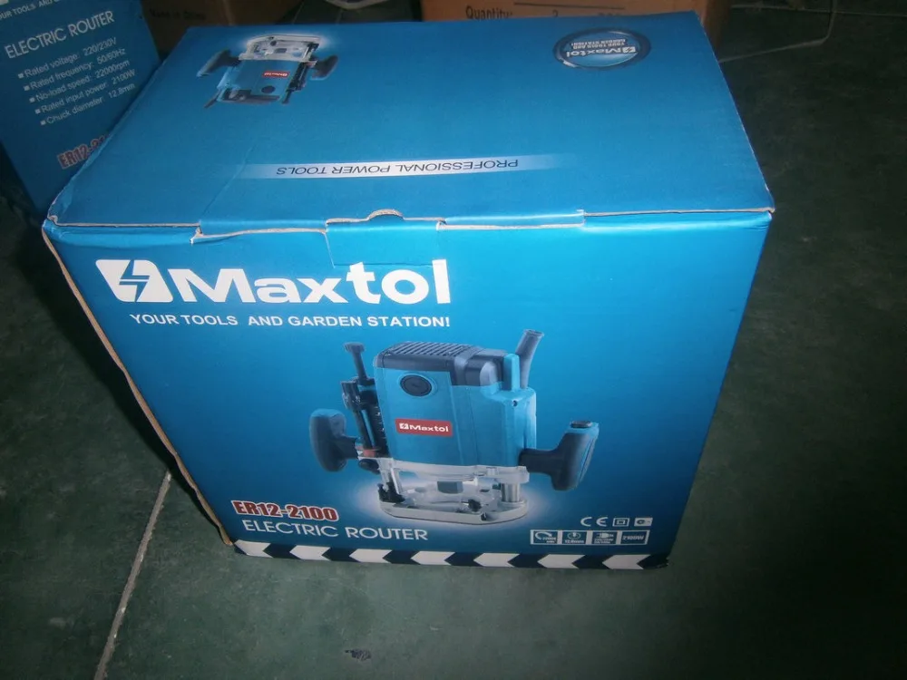 12mm (1/2/) new product 2100W wood router wIth electric speed