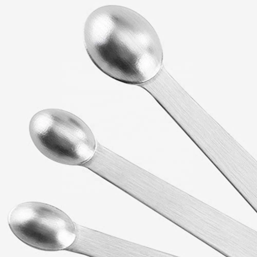 5 Pieces Mini Stainless Steel Measuring Spoons Set for Accurate Measure