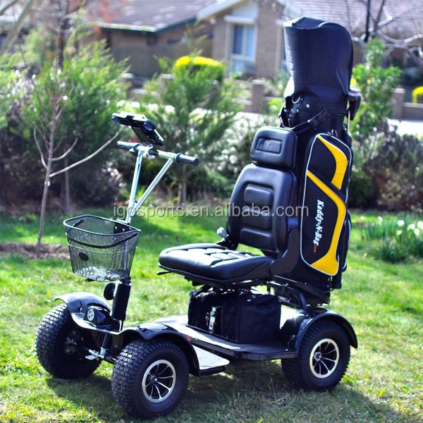 4 wheels single seat electric golf buggy