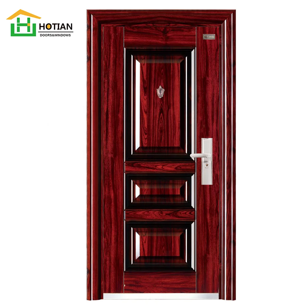 Cheap prices best selling safety with hardware China steel door gate door on sales
