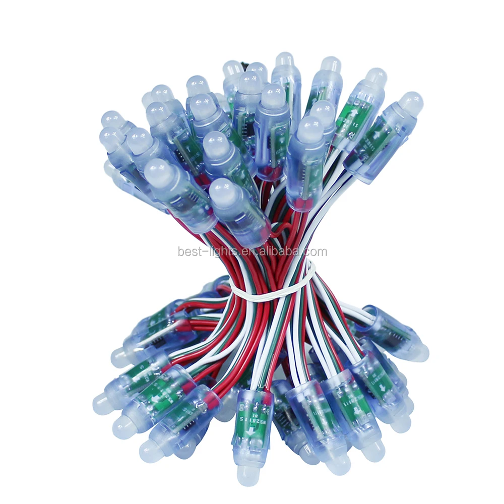 Full Color Led 5V 12mm Led Pixel Module Waterproof IP68 led pixel light