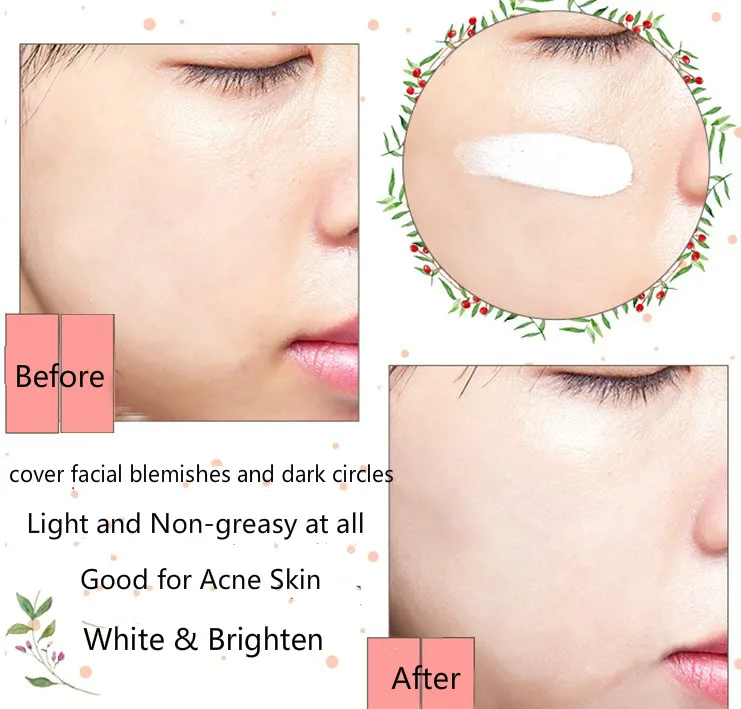 Bravo! Maggic Bright Pink Cream Conceal Spots Scar & dark circles under the eyes