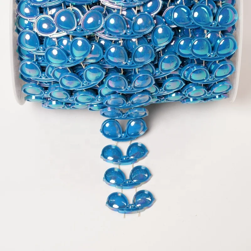 
manufacturer wholesale fashion plastic empty cup chain 