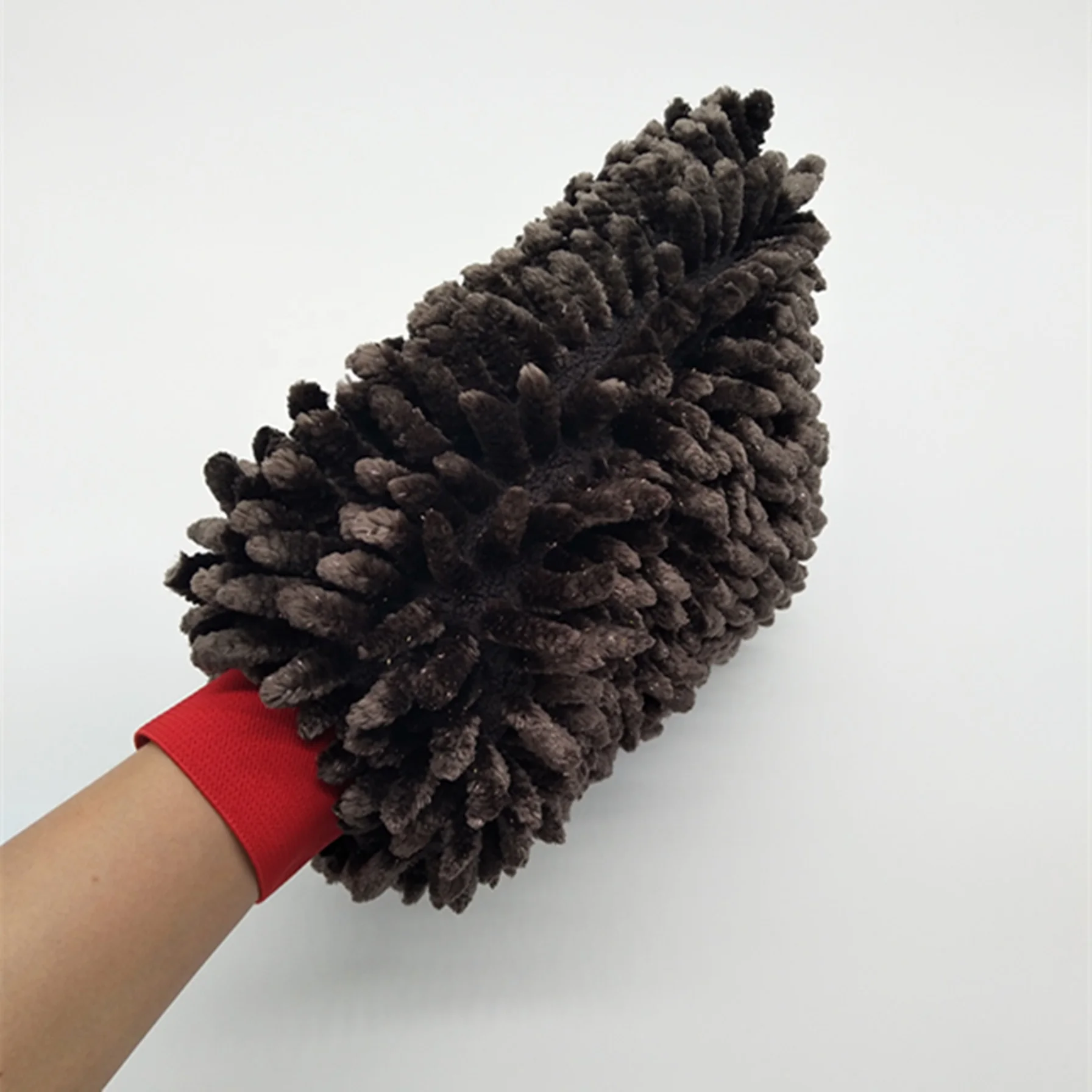 Новый тип микрофибры автомойка рукавицей синельное микроволокно перчатки для мойки автомобилей