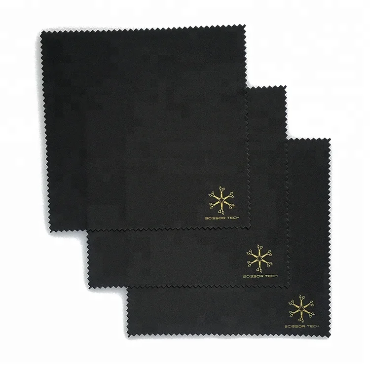 Hot sale custom logo printed microfiber lens cleaning cloth