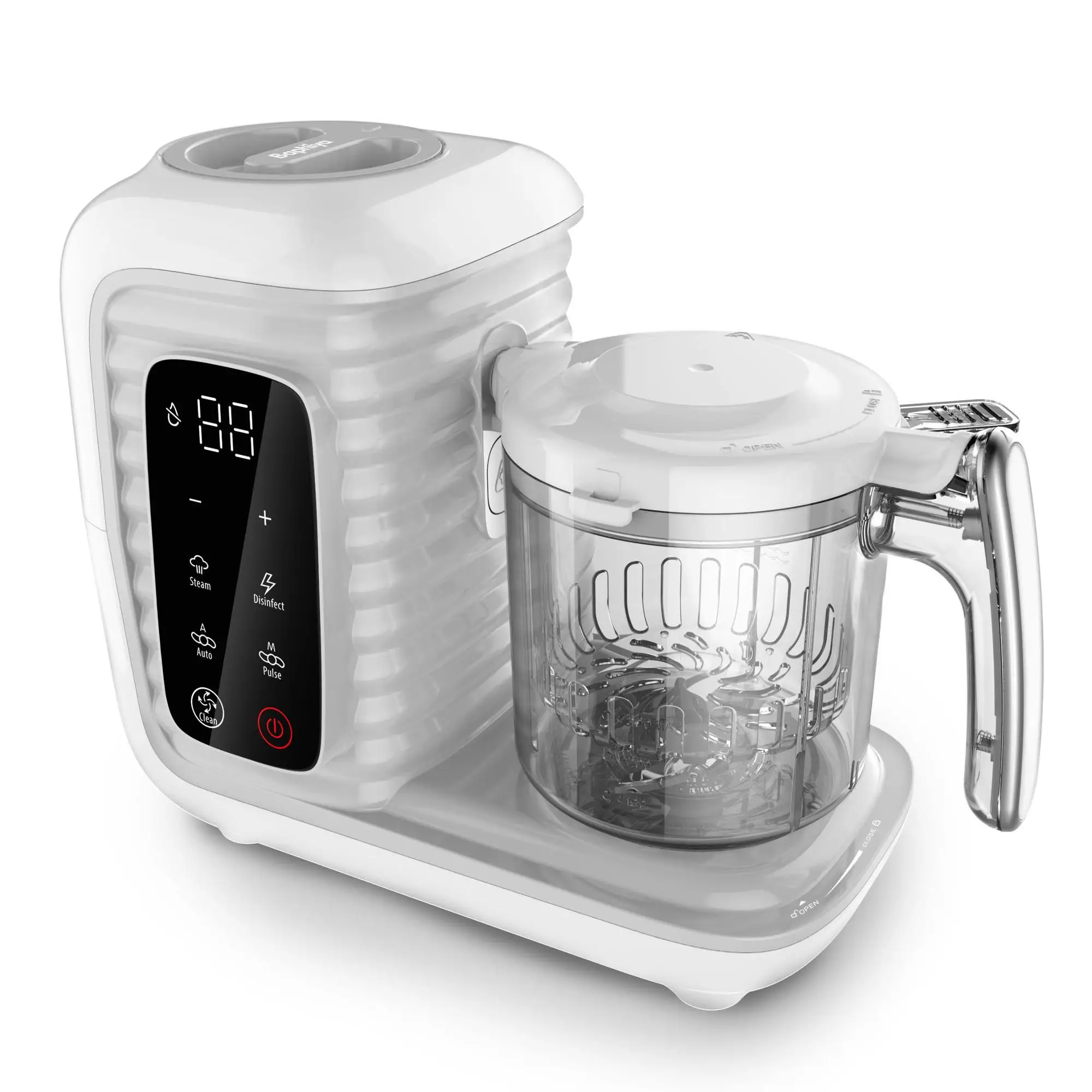 New touch screen timer smart baby food processor
