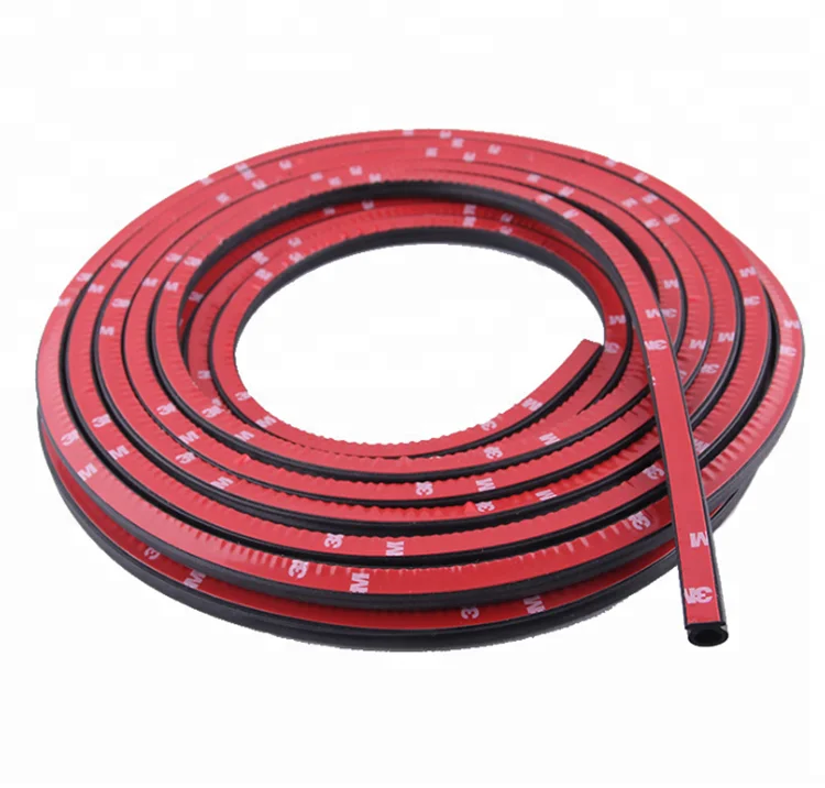 D-образный край автомобильной двери, автомобильный шумоподавляющий щит, EPDM резиновая уплотнительная лента, уплотнительная лента