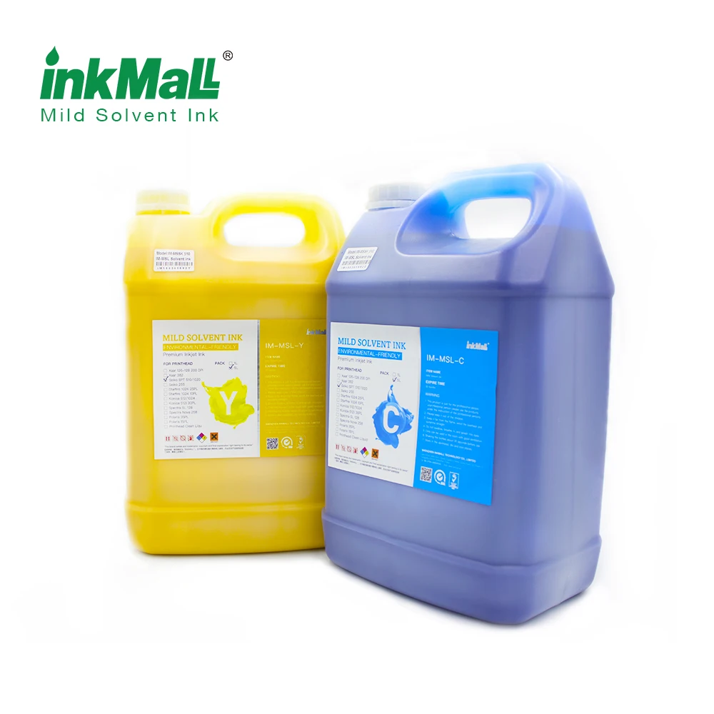 InkMall brand Konica 512i 30pl solvent ink for Myjet printer