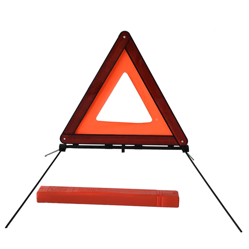 Red Emergency Tool High Reflective Emergency Hot Sell Traffic Triangle Warning With EMark Certification