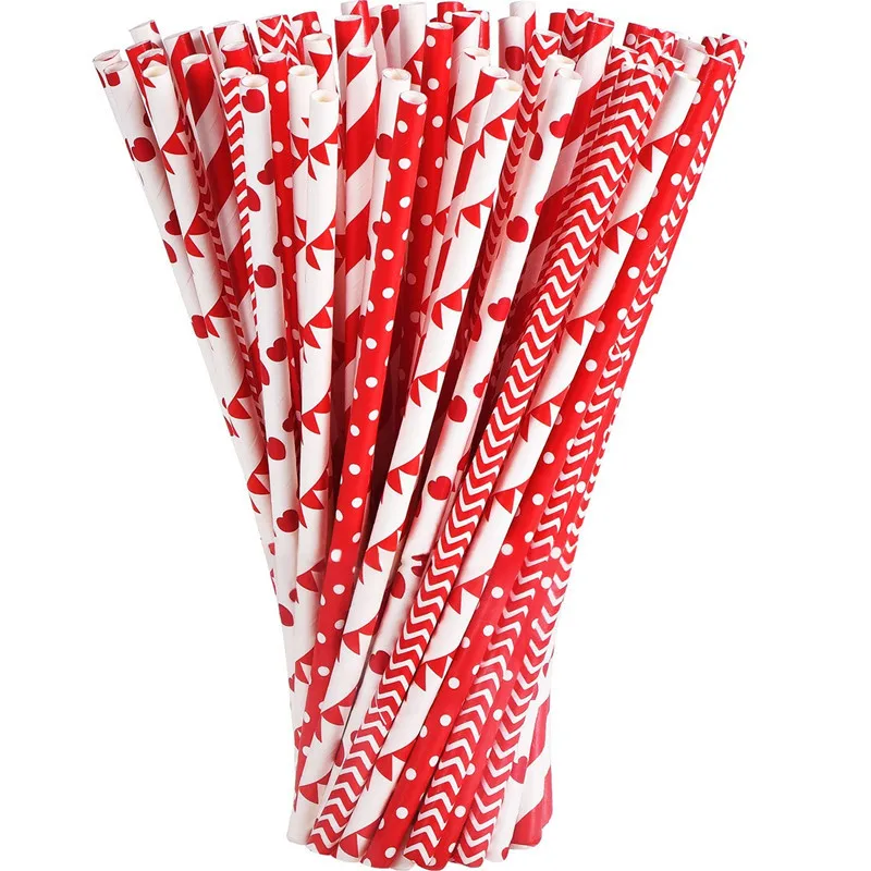 waterproof eco friendly biodegradable paper straw for juices, shakes