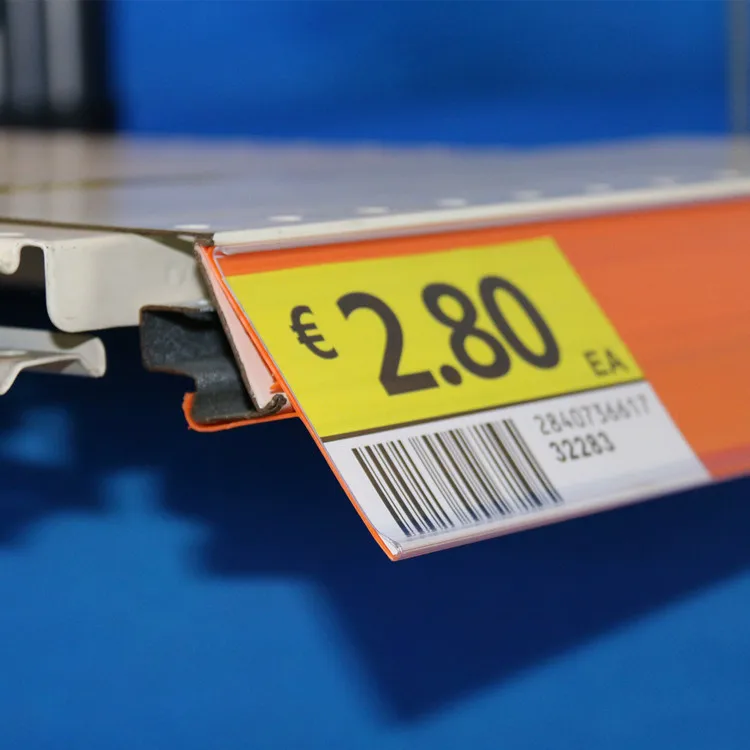 PVC Data Strip/label holder/Price Holder for supermarket shelves