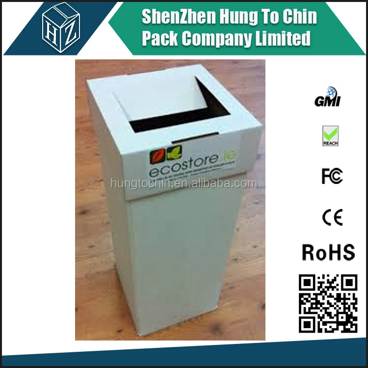 Popular recycle cardboard trash cans