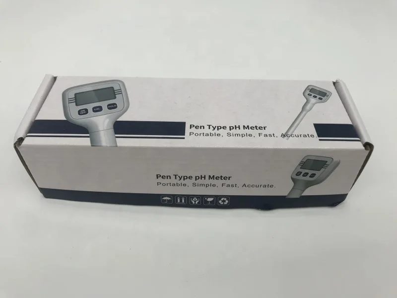 Professional standard Big LCD Pen type PH meter