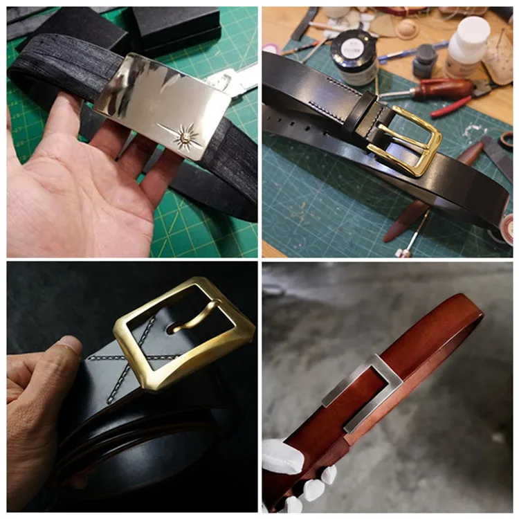 Hot Sell OEM Custom Mens Automatic Belt ODM Ratchet Click Leather Belts For Men