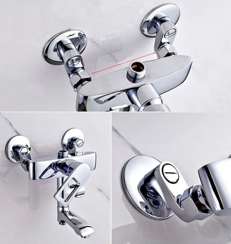 Bath Shower Accessory Mixer Faucet adjust water outlet Elbow Pipe Connector