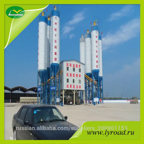 120m³/час высокая производительность HZS120 серия ООО DAYU Конвейерный Бетонный Завод