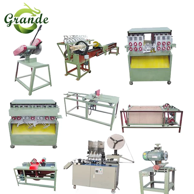 
Hot Sale Professional Complete Bamboo Toothpick Making Machine/Wood Toothpick Process Machine 