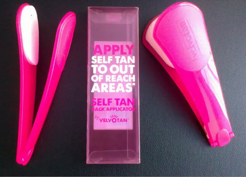 High Quality Folding Back Applicator Tan Lotion Brush For Back